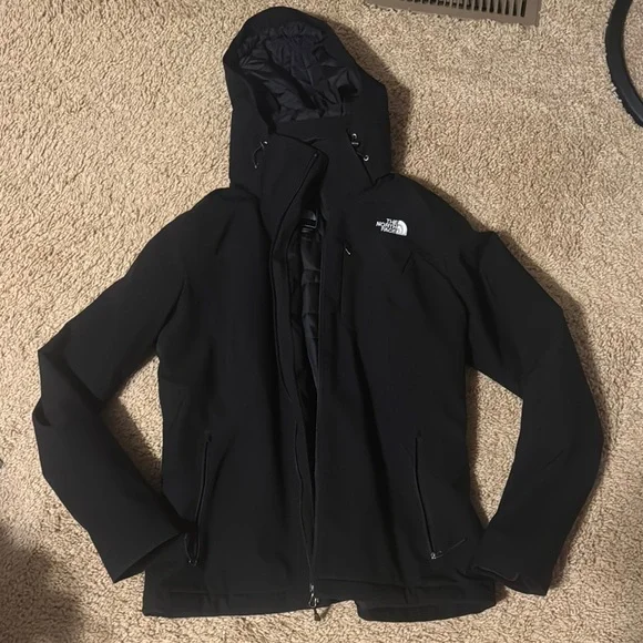 The North Face Black Hooded Jacket - Picture 1 of 4